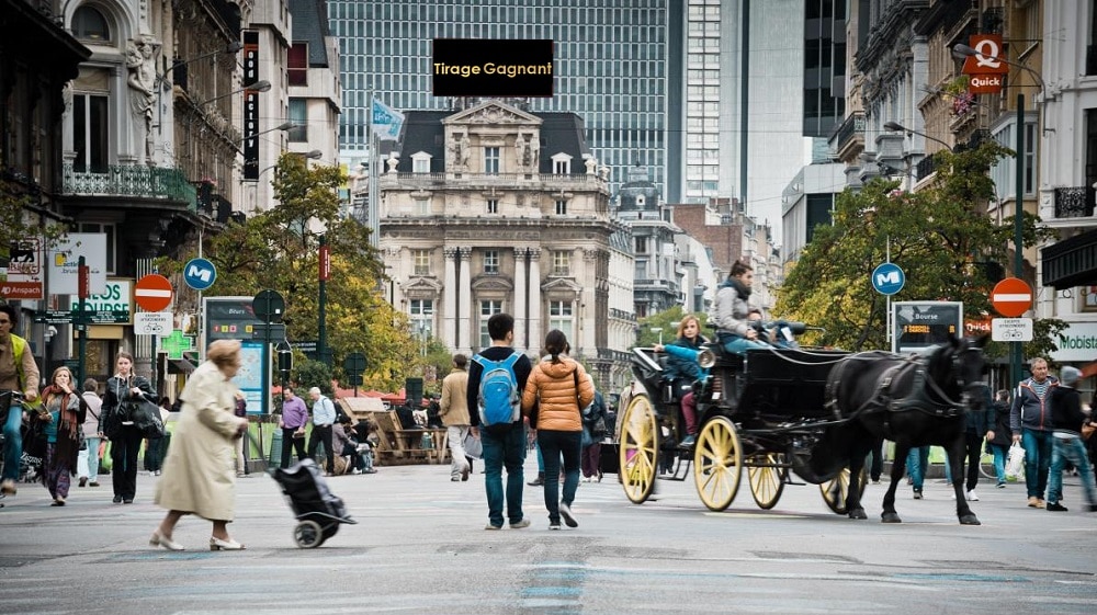 Place de Brouckère à Bruxelles