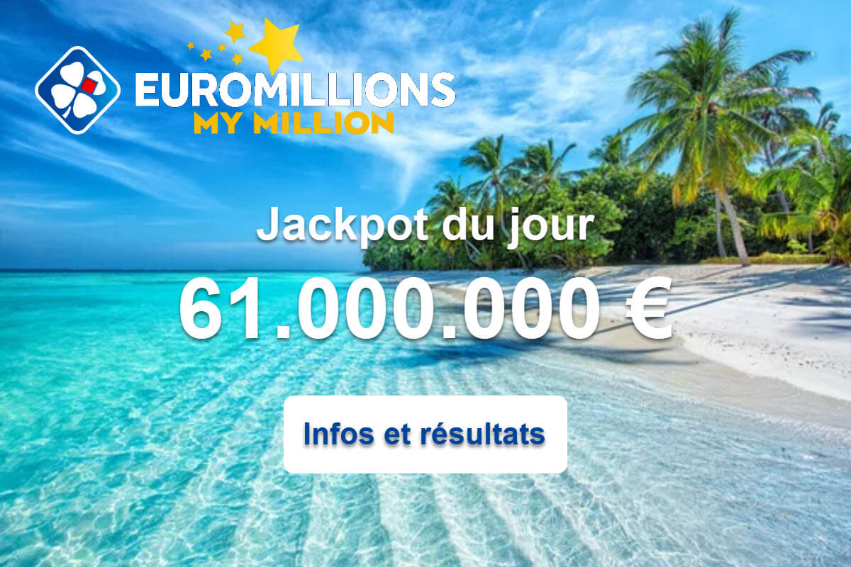 Résultat EuroMillions FDJ du mardi 22 octobre code My Million fait un