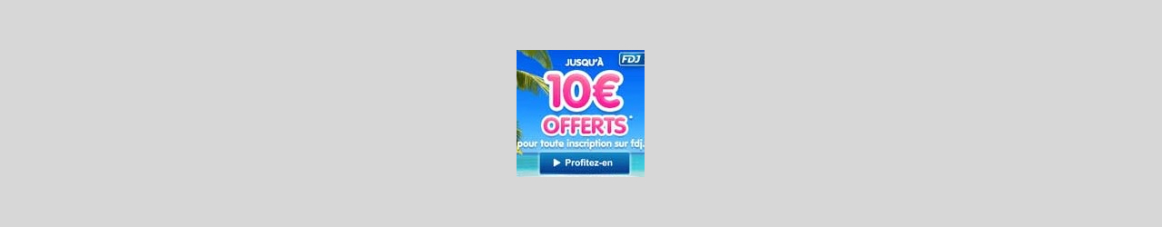 offre fdj 10euros offert