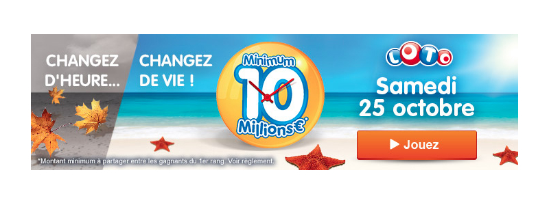super cagnotte loto samedi 25 octobre