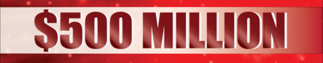 powerball jackpot 500 millions dollars