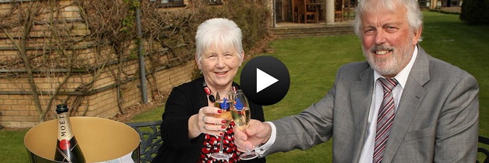 Richard et Angela Maxwell, les gagnants de l'Euromillions du 31 mars 2015.