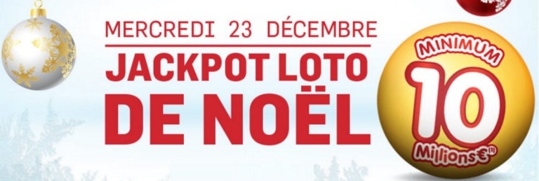 Loto de Noël : Un jackpot spécial de 10 millions d’euros mercredi 23 décembre 2015