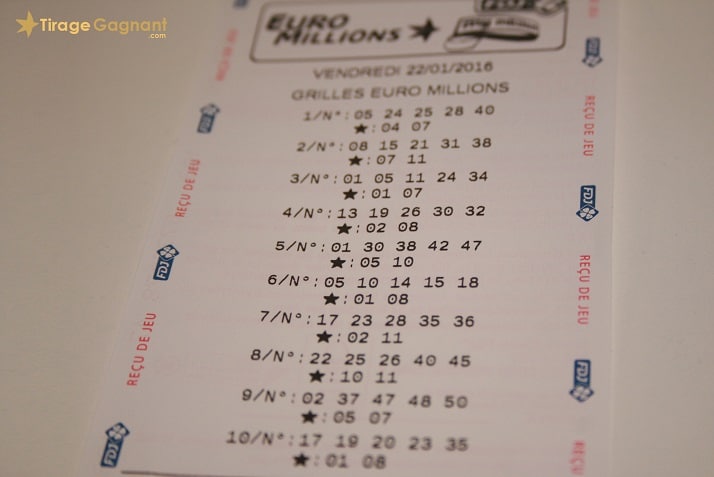 Ma Combinaison Est Elle Deja Sortie Euromillion Concours Euromillions : Remportez avec nous 104M d'euros