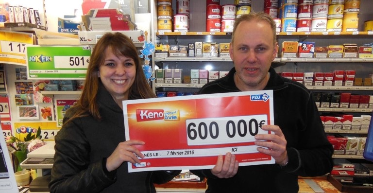 Keno : 600’000€ remporté à Montceau-Les-Mines, plus gros gain de 2016