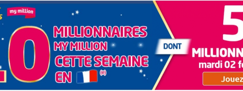 semaine des millionnaires mymillion fevrier 2016