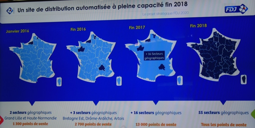 FDJ : Inauguration d’un nouvel entrepôt automatisé au nord de Roissy !