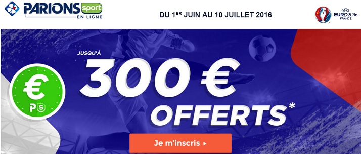 Bonus Parions Sport En Ligne : Jusqu'à 300€ Offert