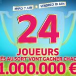 My Million : pluie de millionnaires record avec 24 gagnants tirés au sort le 7 et 10 juin 2016 (pour l’Euro de foot)