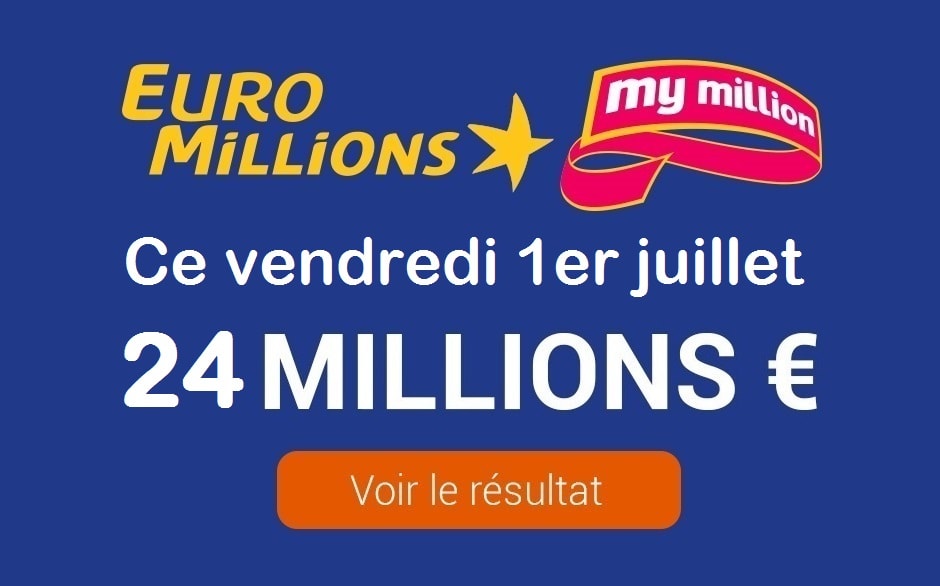 Résultats De L'euro Millions Du Vendredi 1er Juillet