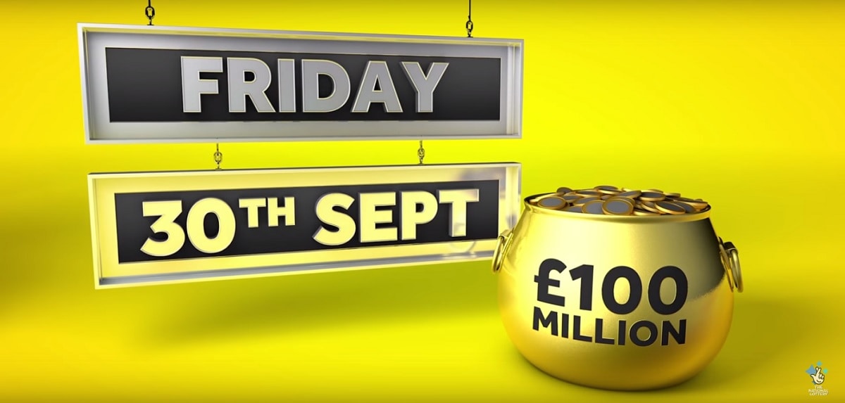Jackpot Euromillions de 100 millions de livre au Royaume-Uni
