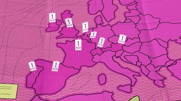 pluie de millionnaires Europe : 1 million d'euros