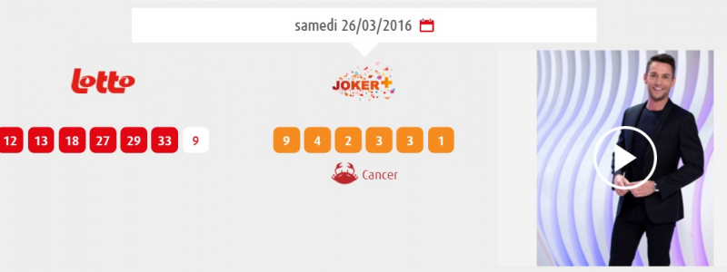 tirage lotto samedi 26 mars 2016