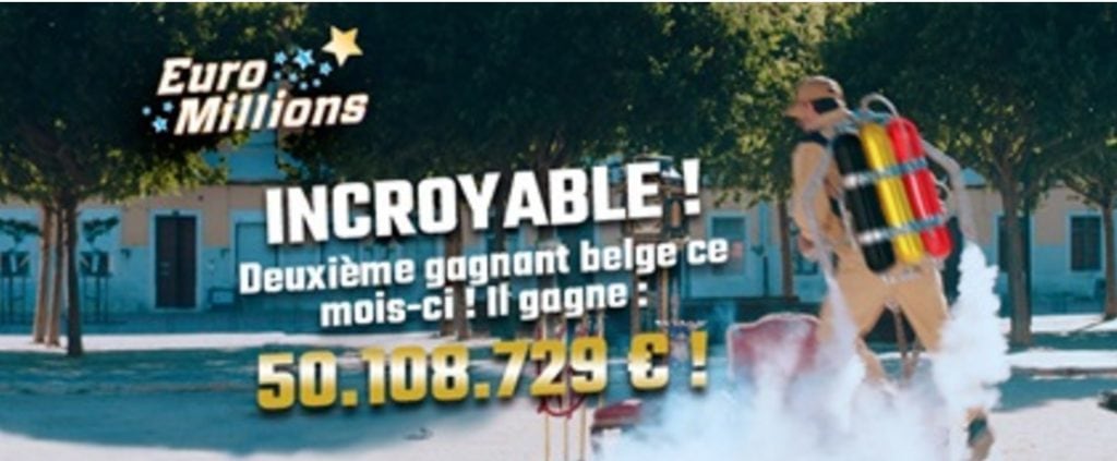 Euromillions : un nouveau gagnant en Belgique pour plus de 50 millions d’euros, incroyable !