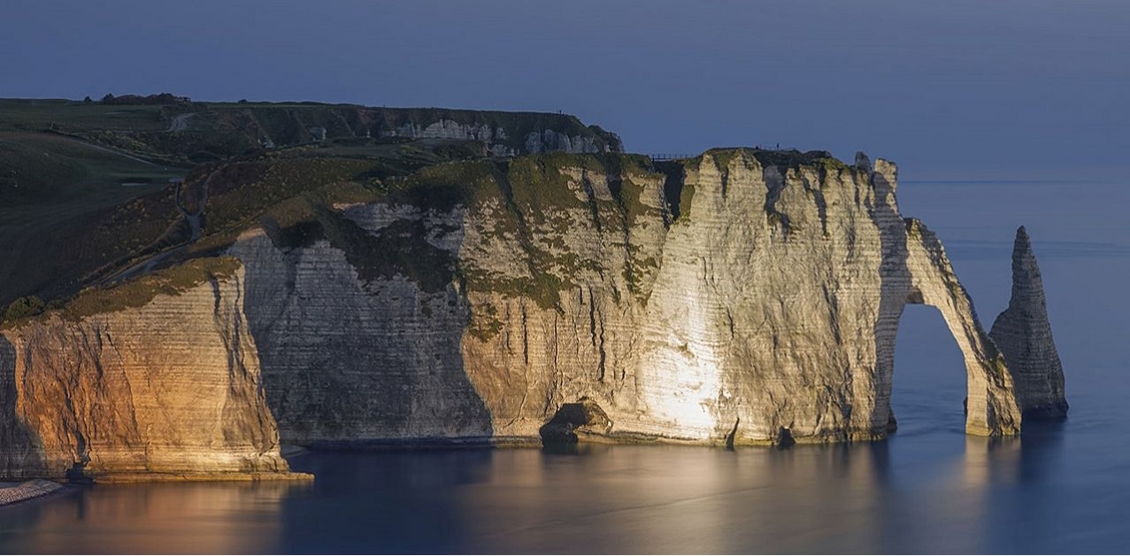 Falaises d'Etretat en Normandie