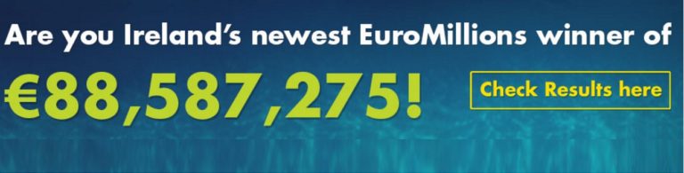 Euromillions : un joueur Irlandais s’offre 88 millions d’euros, 1er jackpot de 2017 !