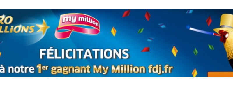 gagnant my million internet 10 janvier 2017