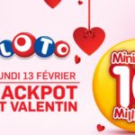 Loto de la Saint Valentin : un jackpot de 10 millions d’euros annoncé le 13 février 2017 !