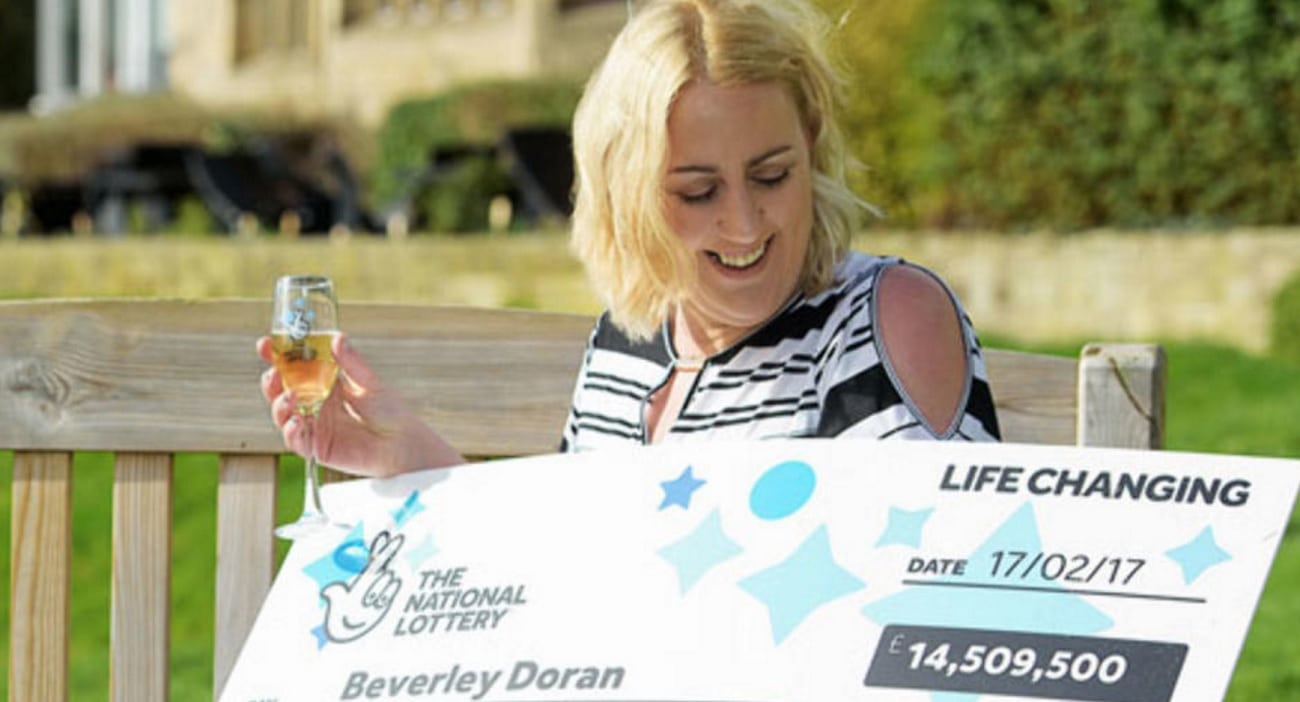 Beverley Doran, gagnante Euromillions au Royaume-Uni