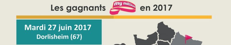 My Million : un gagnant alsacien à Dorlisheim remporte 1 million d’euros le 27 juin 2017 !