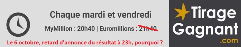 Euromillions du 6 octobre : pourquoi le résultat a-t-il eu autant de retard ? Nos explications !