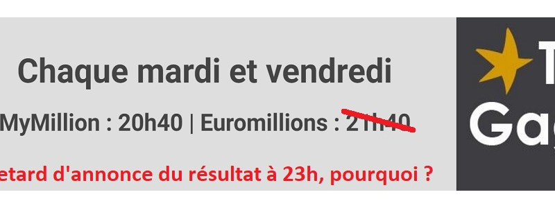 heure tirage euromillions