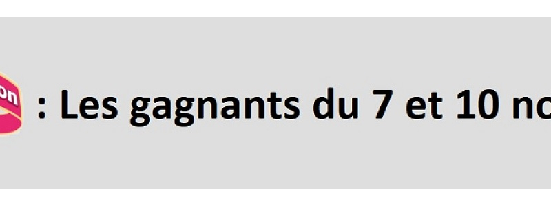 semaine des millionnaires mymillion dix gagnants