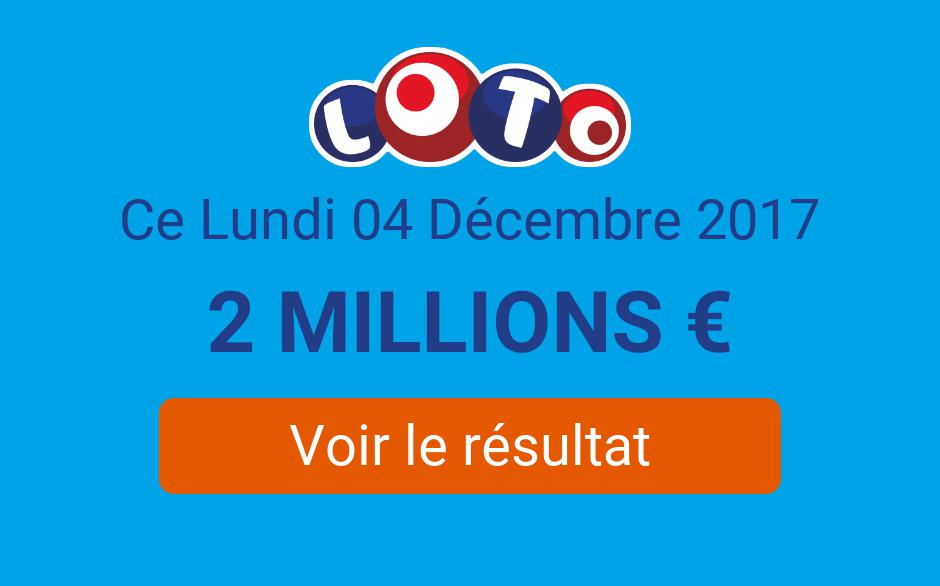 Résultat Du Loto Du 4 Décembre 2021