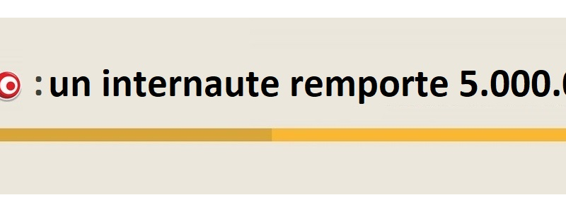 premier gagnant loto internet