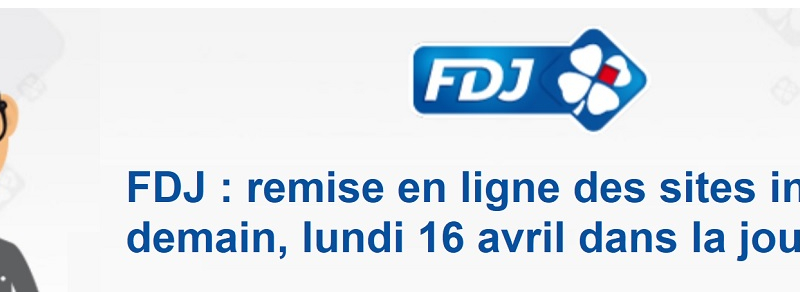 site en maintenance remis lundi 16 avril 2018