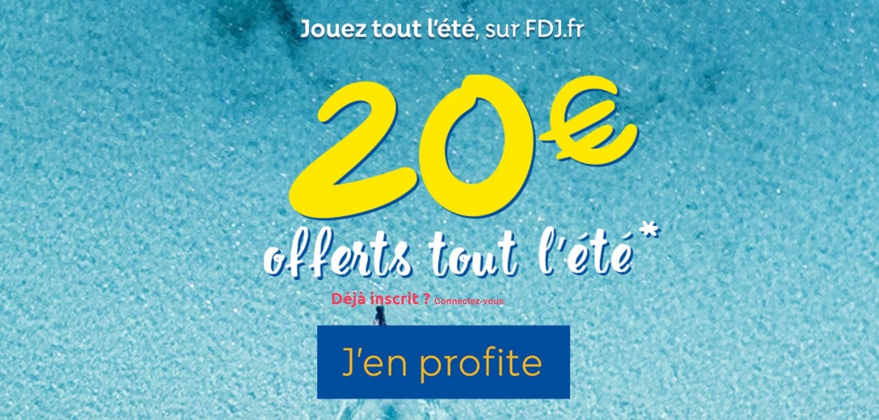 Bonus FDJ.fr de l'été