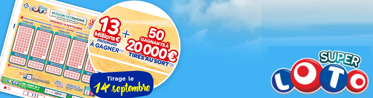 jouer au super Loto du patrimoine