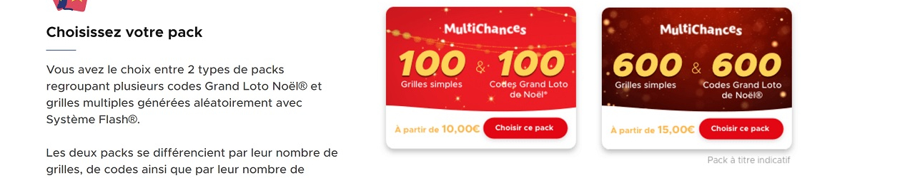 multichances grand loto de noel 2018