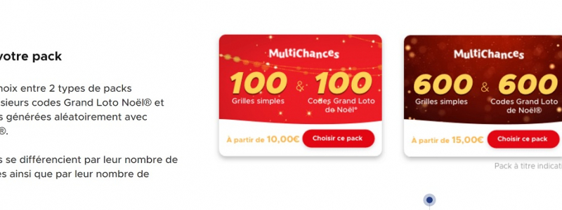 multichances grand loto de noel 2018