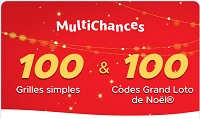 Pack 100 Multichances Grand Loto Noël