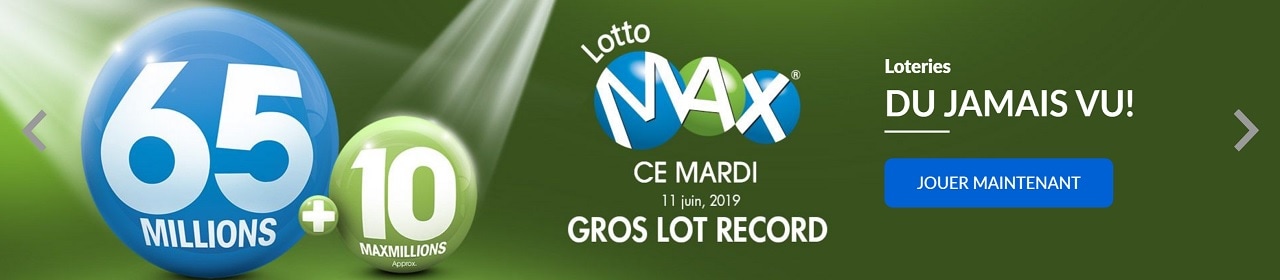 lotto max million dollar winning numbers