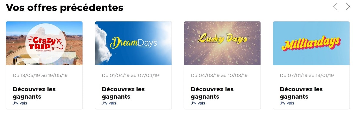 offres FDJ 2019
