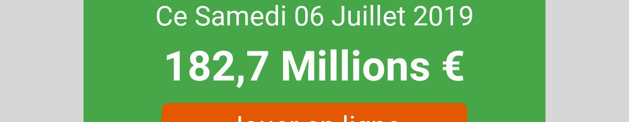 tirage superenalotto samedi 6 juillet 2019