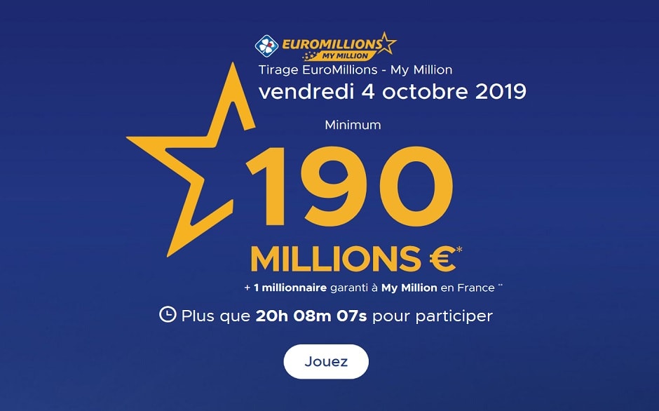 ᐅ • Mega Jackpot Euromilions : Comment Jouer Votre Grille En Quelques ...