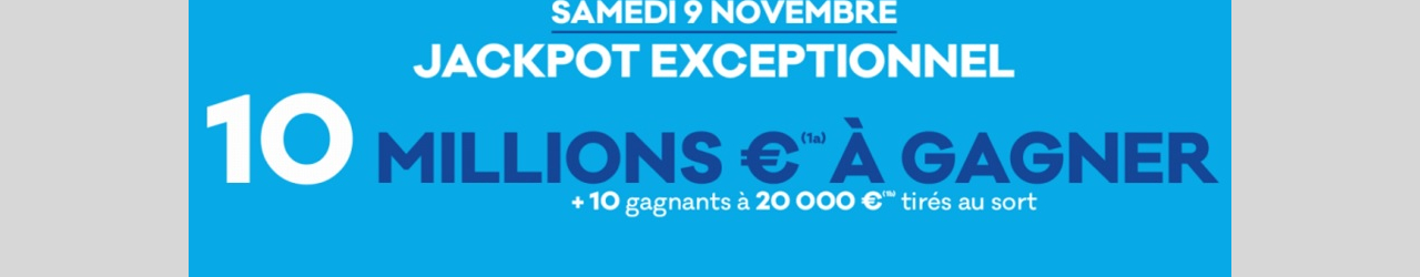 super jackpot 10 millions euros 9 novembre 2019