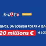 Loto FDJ : un internaute remporte le jackpot de 20 millions d’euros, 2e plus gros gains internet