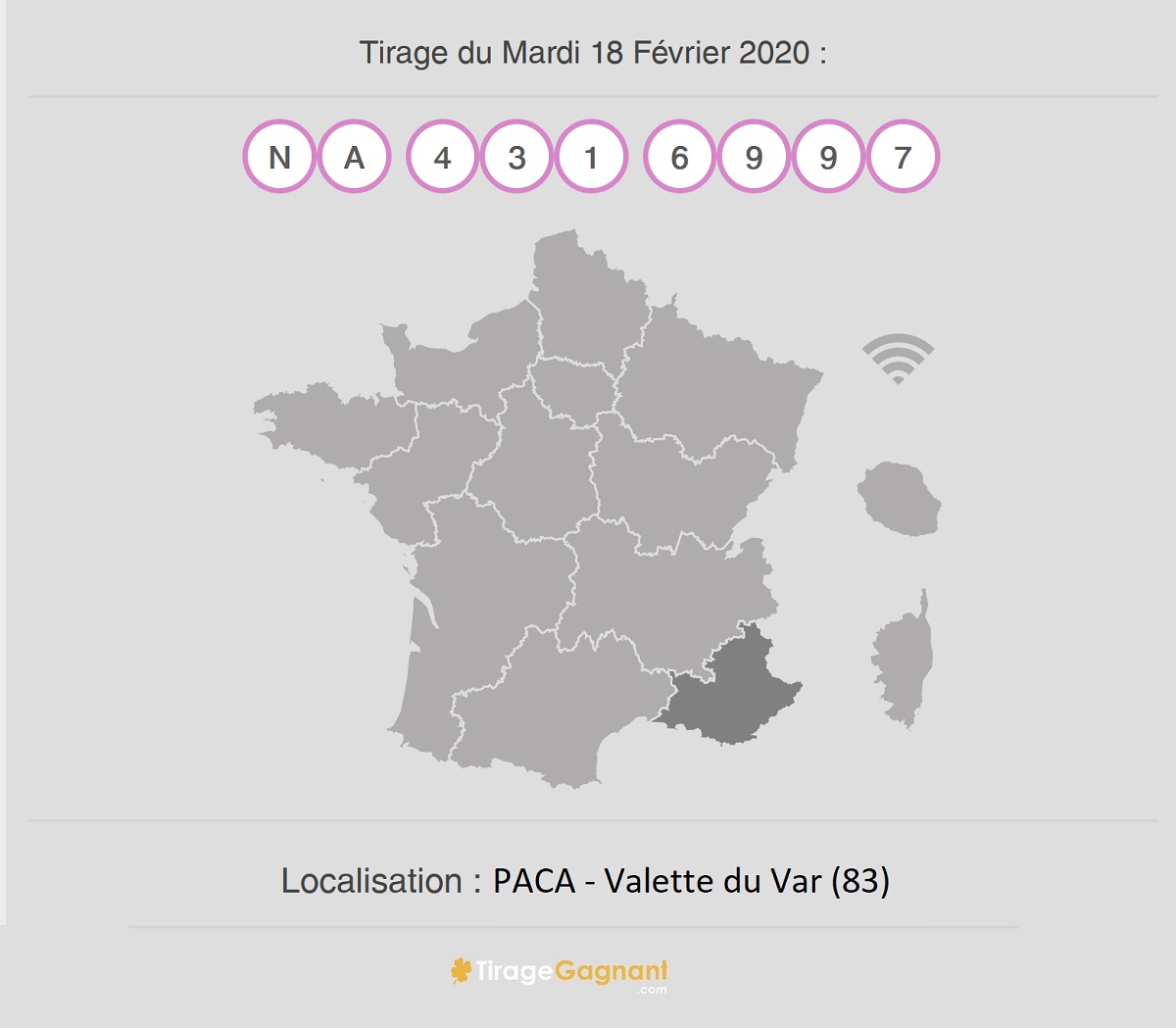 Gagnant My Million du mardi 18 mars 2020