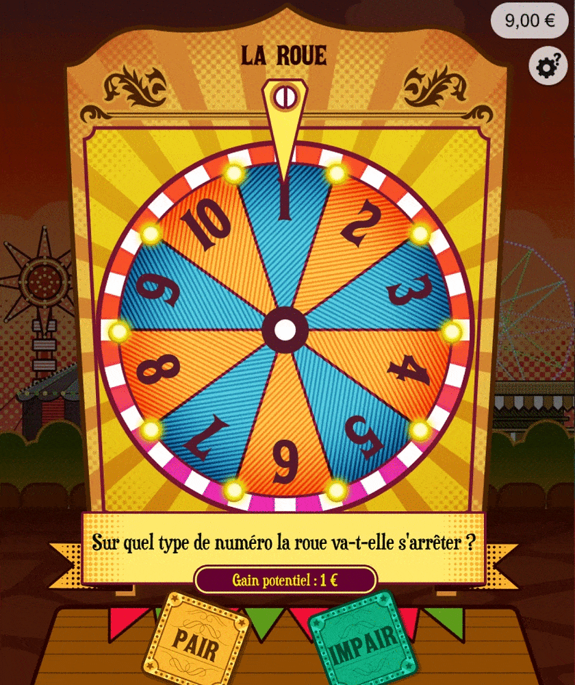 Jeu de la Roue : Lucky Park FDJ