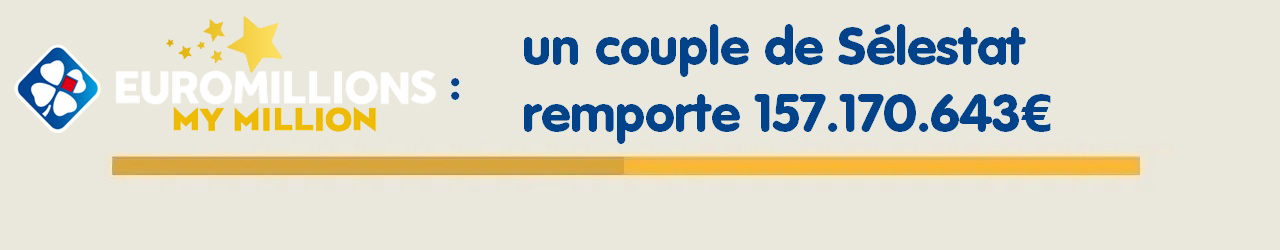 Gagnants Euromillions : un couple remporte 157 millions d'euros