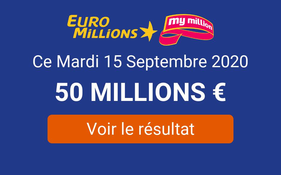 le tirage My Million est en ligne