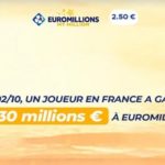 EuroMillions : 30,6 millions d’euros remporté en ligne par un joueur n’ayant joué que 2 fois dans sa vie