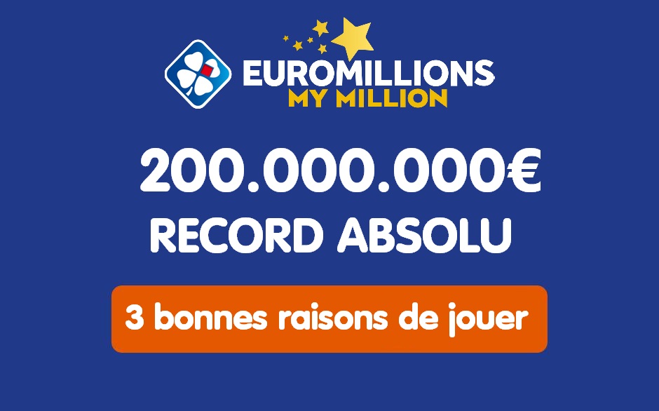 3 bonnes raisons de jouer a Euromillions ce 4 décembre 2020