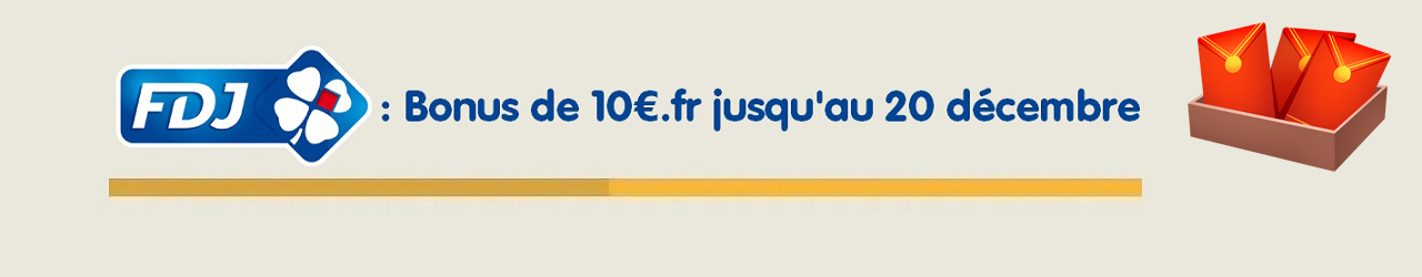 bonus 10euros fdj fr