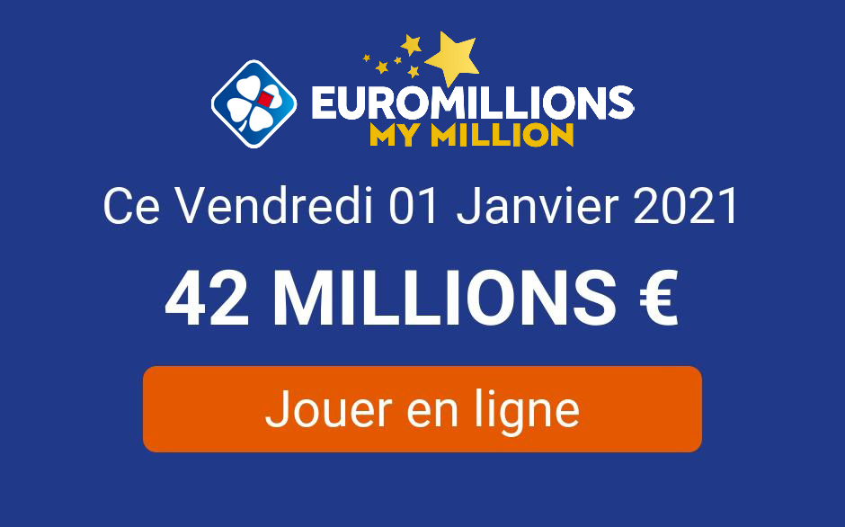 Euromillions My Million Result For Friday 1 January 2021 Online Draws Archyde