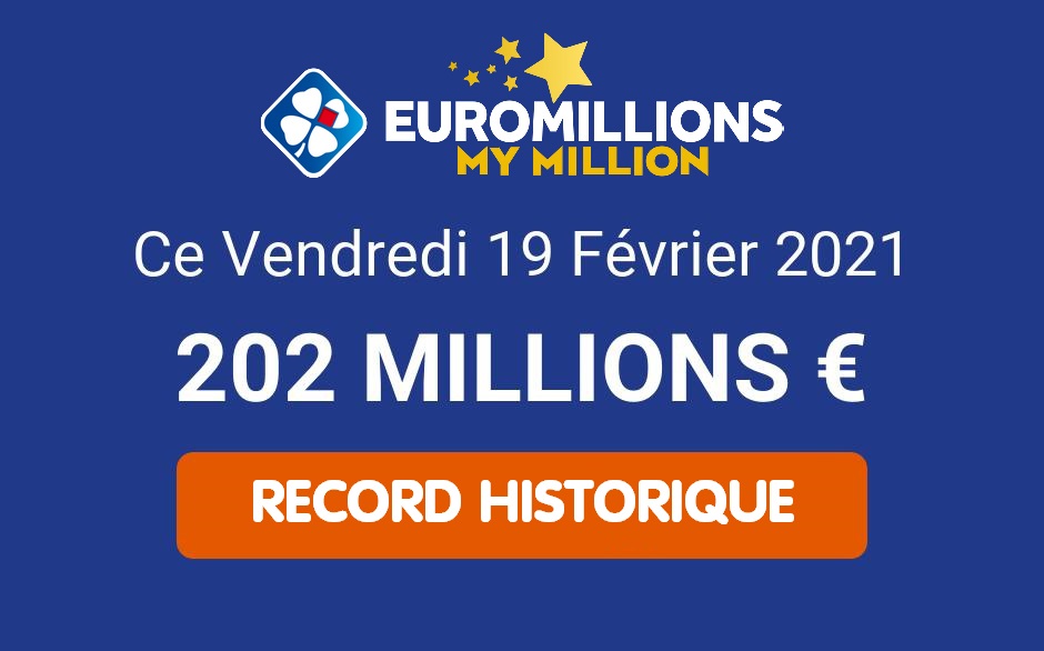 202 Million Euros Record Jackpot On February 19 2021 Newsy Today